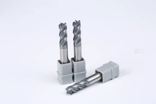 4-Flute Flat End Mill for HRC58–60